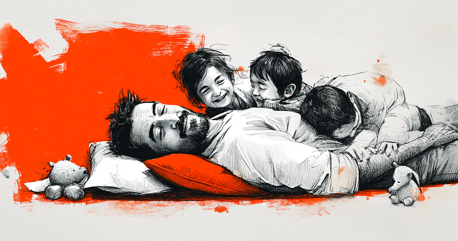 When Your Nervous System Catches Fire: 5 Ways to Reset in 5 Minutes (for ND Dads)